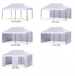 10x20 Tent Sidewall Package