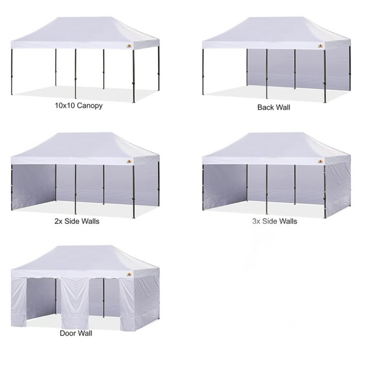 10x20 tent sidewalls