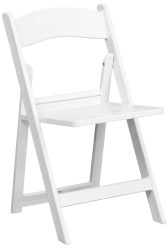 White Resin Chairs