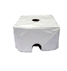 IMG 9299 1764685216 350LB concrete block with vinyl cover