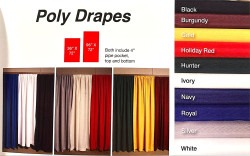 8’ Tall Pipe & Drape 10’ section IMG 0104 1768161091 8’ Tall Pipe & Drape 10’ section