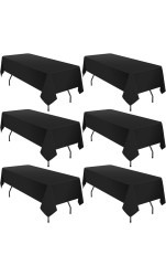Rectangle 90 X 156 Polyester Tablecloth